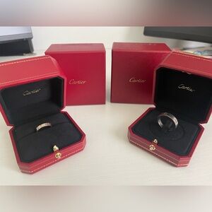 Cartier Love wedding band rings
Size 11.5 and size 5 1/4
certifications included